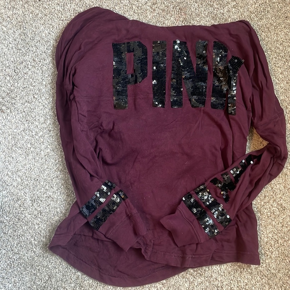 PINK lightweight sweatshirt